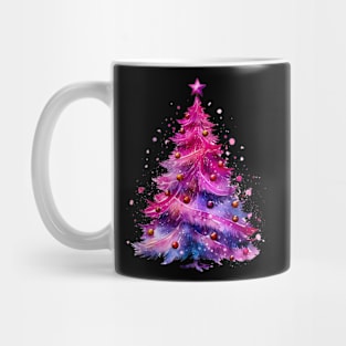 Watercolor Christmas Tree Mug